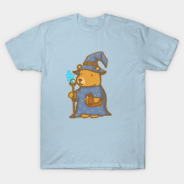 Maurice the Bear - Wizard T-Shirt by KatiaMart